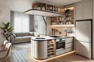 maximize small kitchen space Salinas Monterey Bay California