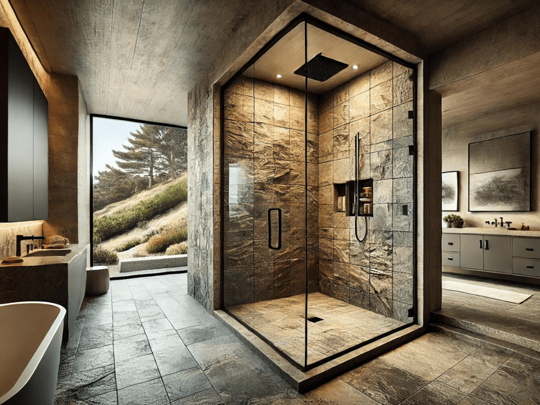 Stone Shower Installers Monterey Bay Area